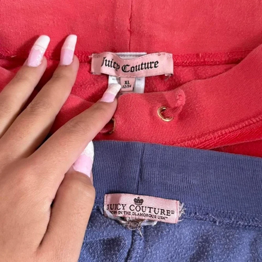 Y2K 2000s style Juicy Couture bundle‎ of two childrens size bottoms